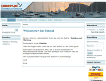 Tablet Screenshot of ekboot.de